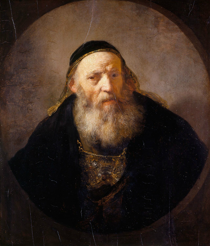  伦勃朗·梵·莱茵 Rembrandt van Rijn——老人肖像1
